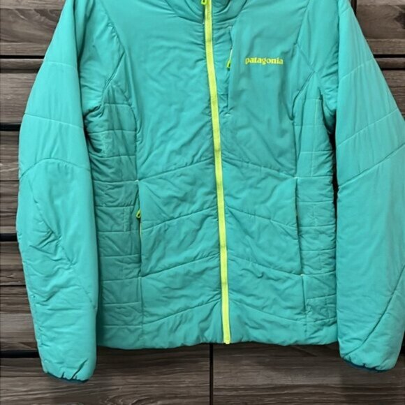 Patagonia Nano-Air Jacket Size Medium Aqua Stone Green - Picture 3 of 5